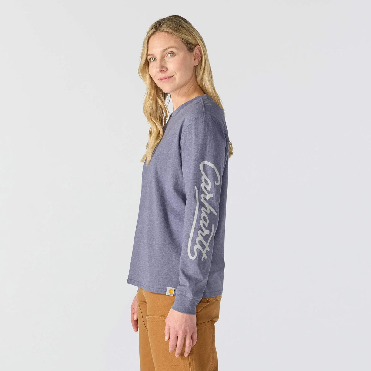 Women's Irvine Loose LS Logo T-Shirt