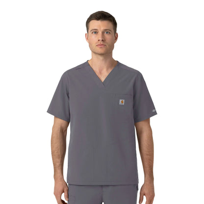 Rugged Flex FLD Ripstop V-Neck Scrub Top
