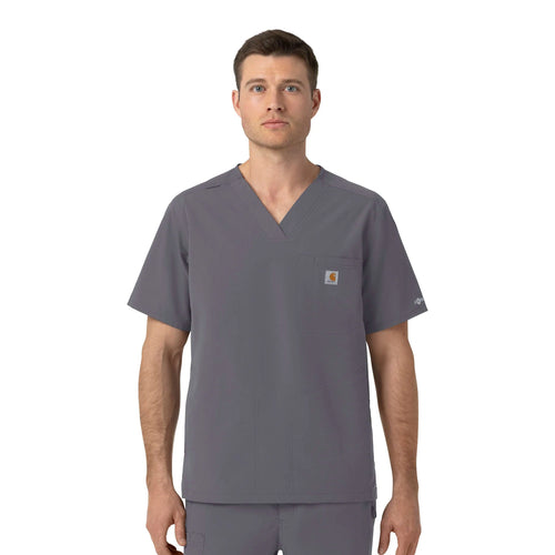 Rugged Flex FLD Ripstop V-Neck Scrub Top