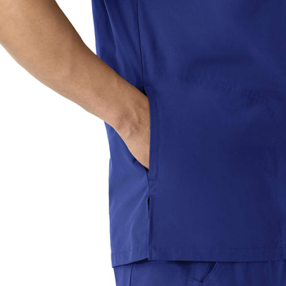 Force Essentials V-Neck Shirttail Scrub Top