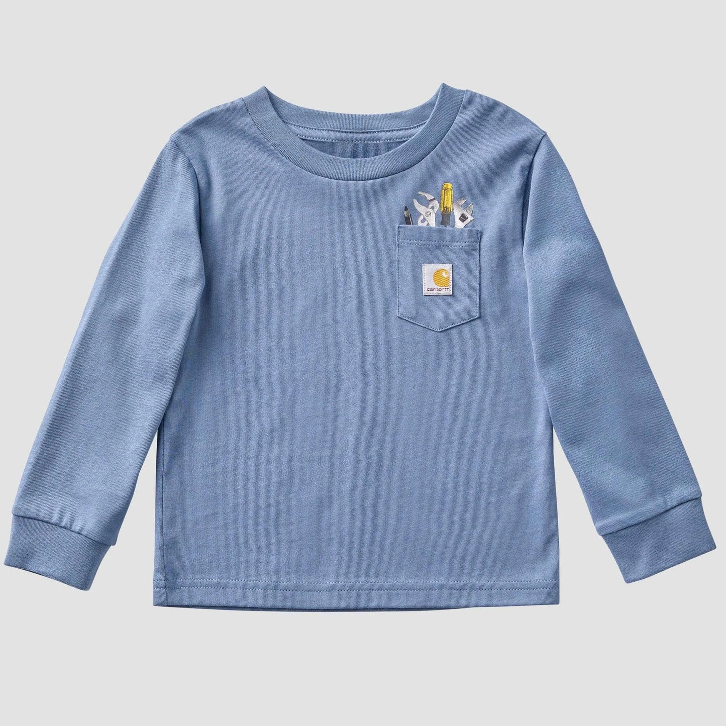 Boys' Long Sleeve Tool Pocket T-Shirt (Toddler/Child)