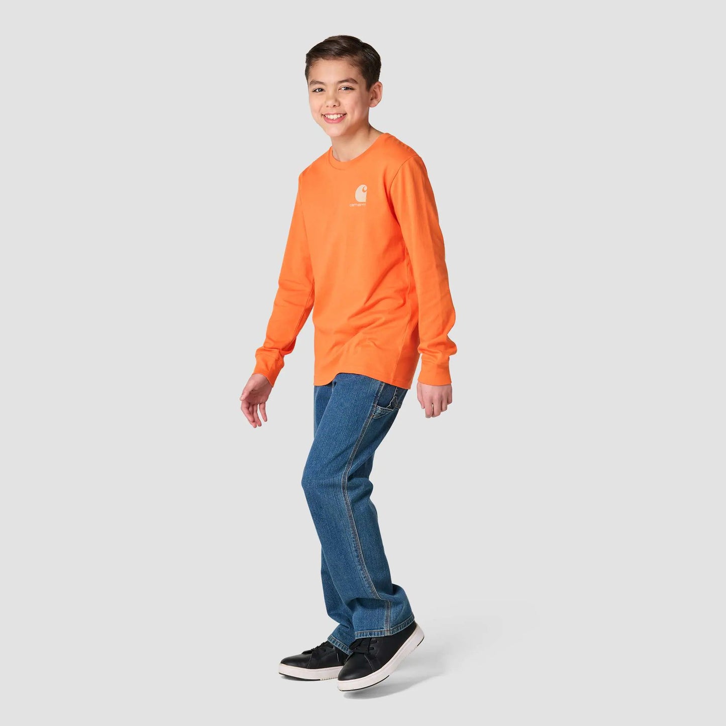 Boys' Long Sleeve Deer T-Shirt (Child/Youth)