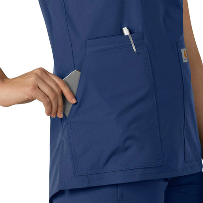 Women's Force Essentials Notch Neck Tunic Scrub Top