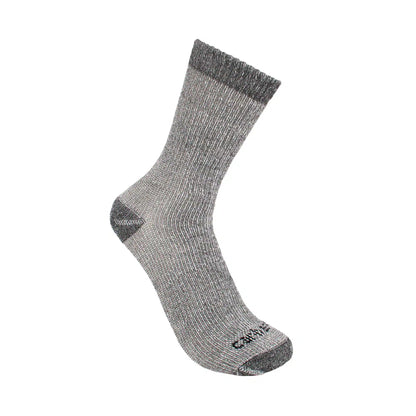 Women's Heavyweight Synthetic-Wool Blend Crew Sock 4-Pack