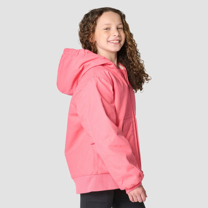 Girls' Canvas Insulated Hooded Active Jac (Youth)