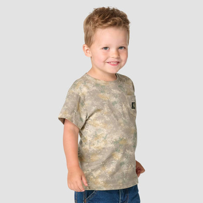 Boys' Short Sleeve Faded Camo Pocket T-Shirt (Toddler/Child/Youth)