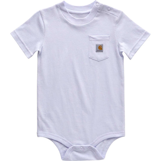 Kids' Short Sleeve Pocket Bodysuit (Baby)