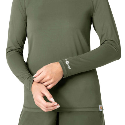 Women's Force Sub-Scrubs  Performance Long Sleeve Tee