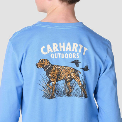 Boys' Long Sleeve Hunting Dog T-Shirt (Toddler/Child/Youth)