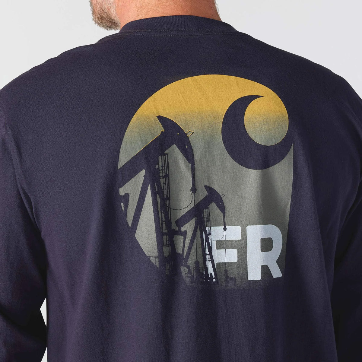 FR Force Irvine Loose LS Oil Rig T-Shirt