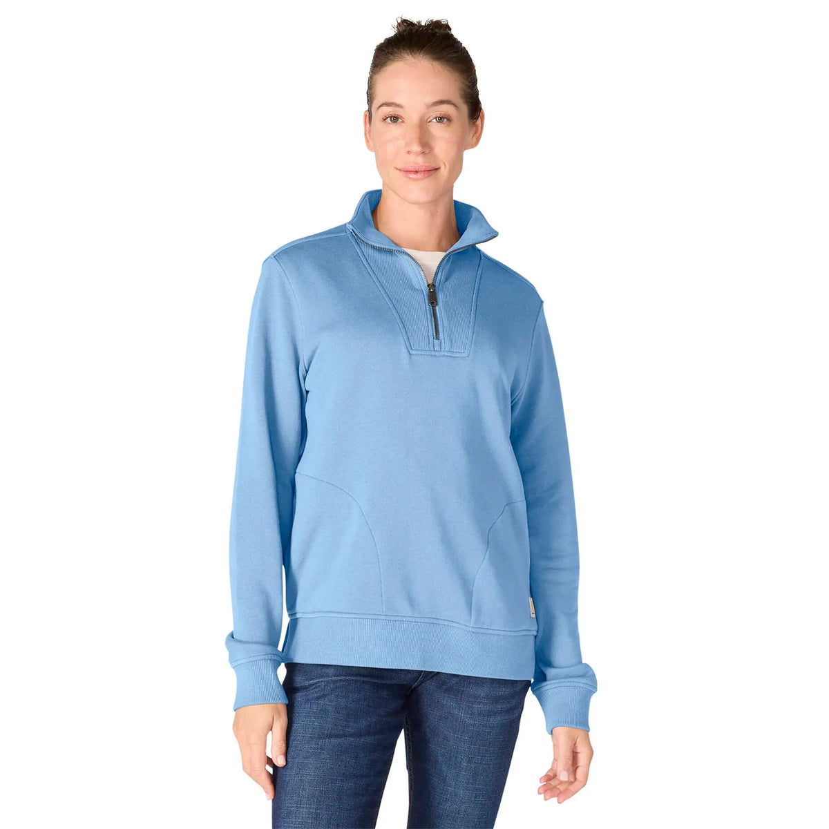 Women's TENCEL™ Fiber Series Half-Zip Sweatshirt
