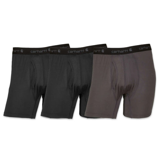 Stretch Synthetic Blend 5" Boxer Brief 3-Pack