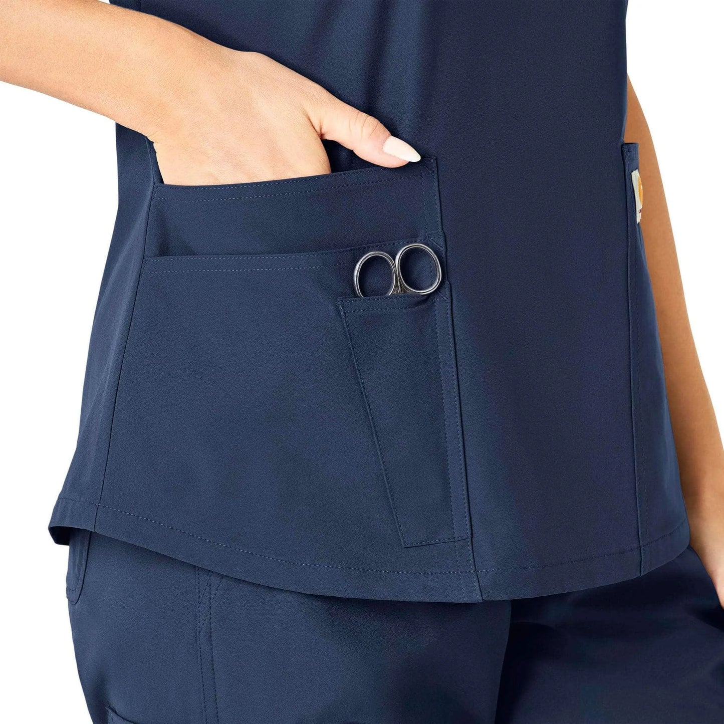 Women's Force Essentials V-Neck Scrub Top
