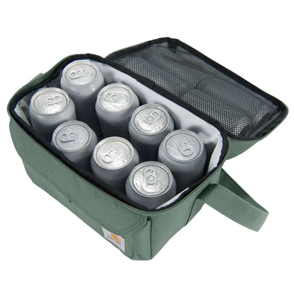 Insulated 12 Can Two Compartment Lunch Cooler