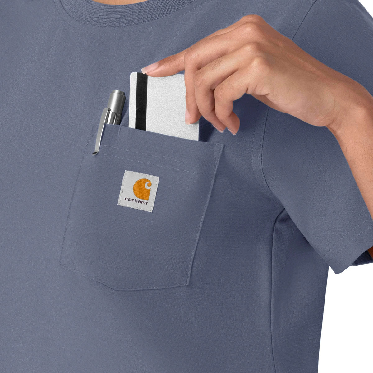 Women's Force Cross-Flex Crew Neck Scrub Top