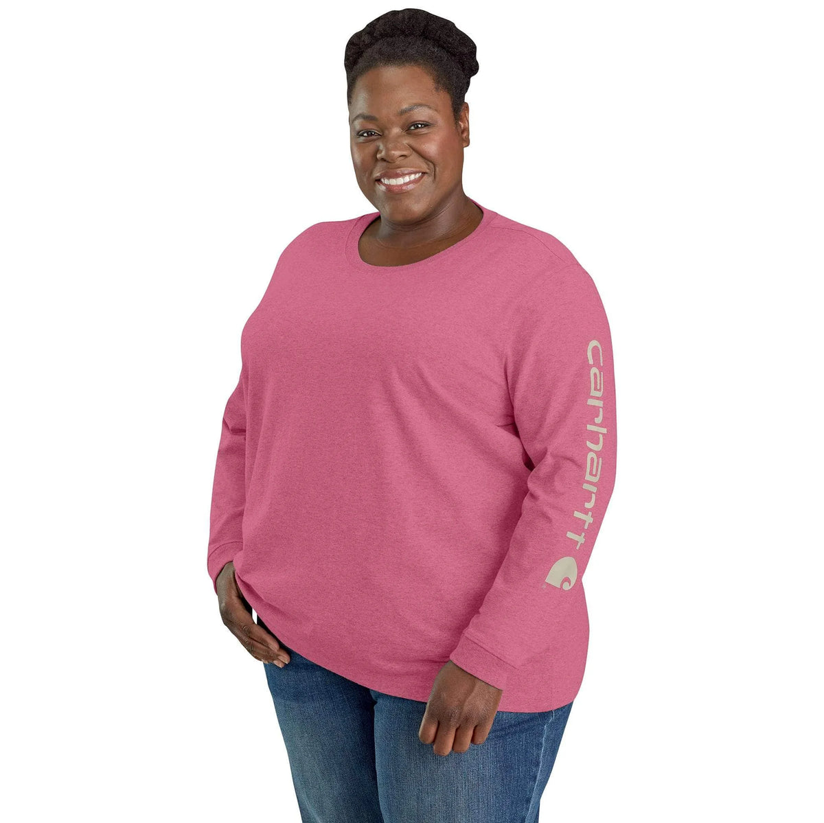 Women's Dearborn Loose LS Logo T-Shirt