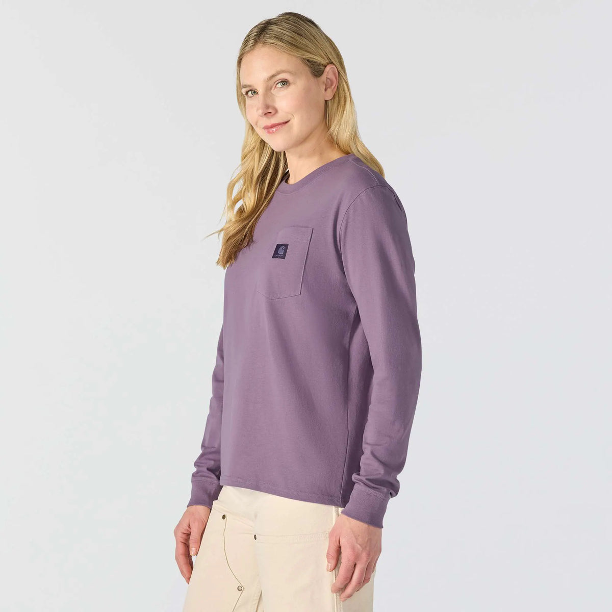 Women's Irvine Loose LS Pocket T-Shirt