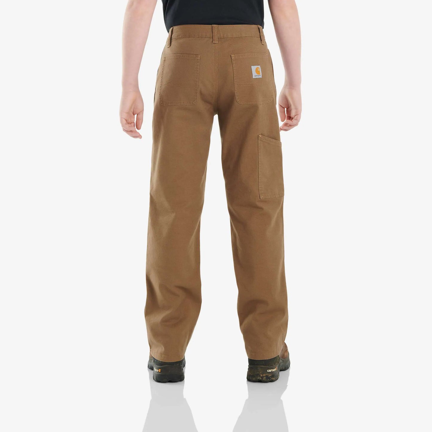 Boys' Rugged Flex® Loose Fit Canvas Utility Boot-Cut Work Pant (Child/Youth)