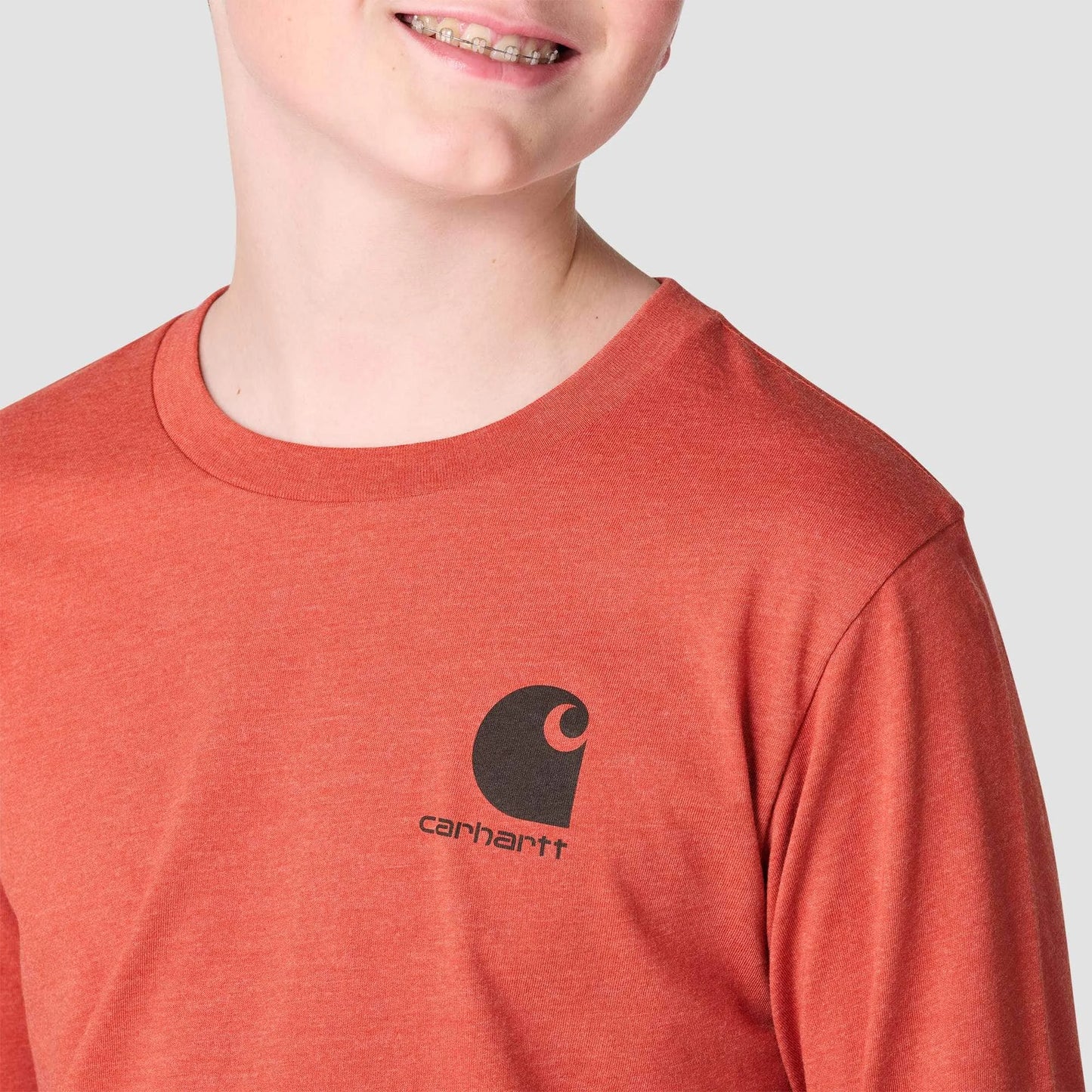 Boys' Long Sleeve Dog T-Shirt (Child)