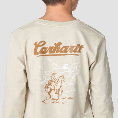 Boys' Long Sleeve Western Pocket T-Shirt (Toddler/Child/Youth)