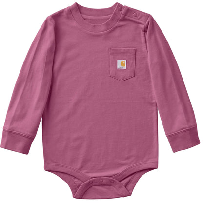 Kids' Long Sleeve Pocket Bodysuit (Baby)