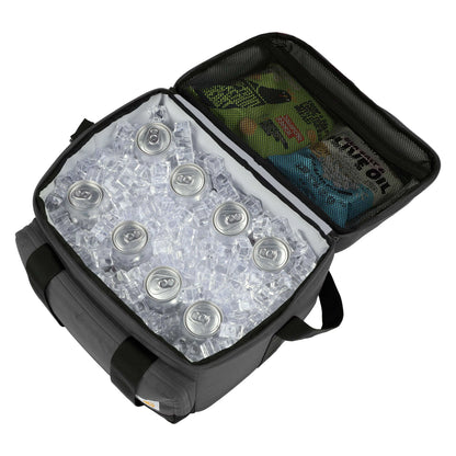 Insulated 24 Can Two Compartment Cooler