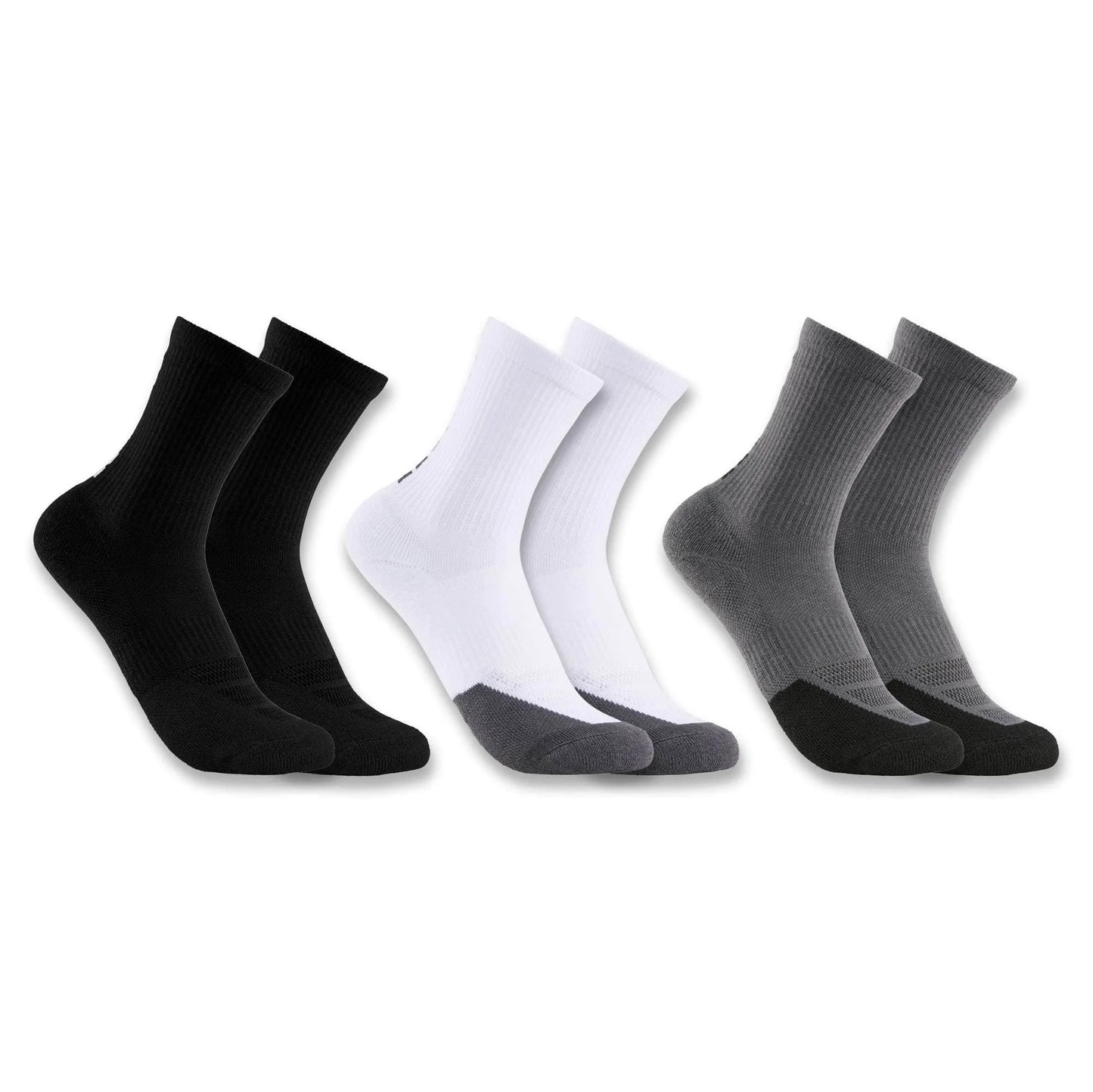 Kids' Force Midweight Logo Crew Sock 3-Pack (Youth)