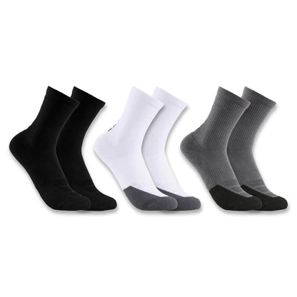 Kids' Force Midweight Logo Crew Sock 3-Pack (Youth)