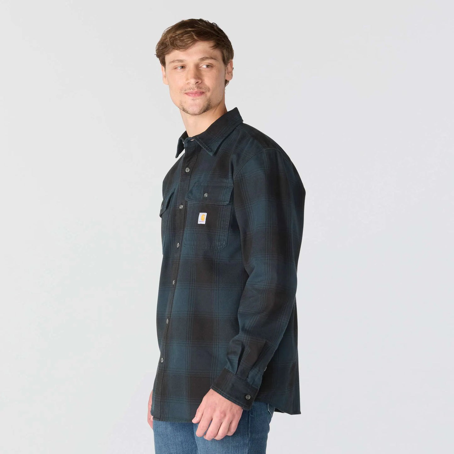 Hubbard Loose LS Plaid Shirt