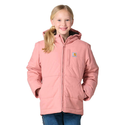 Girls' Long Sleeve Full-Zip Montana Insulated Hooded Jacket (Youth)