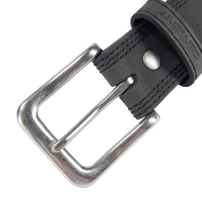 Leather Triple Stitch Belt