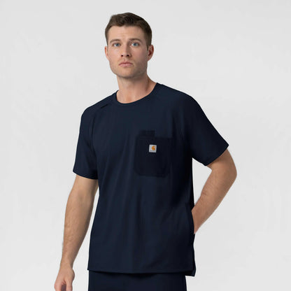 Force Cross-Flex Knit Crew Neck Scrub Top