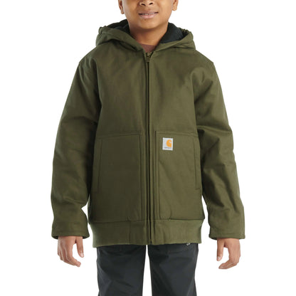 Boys' Flannel Quilt Lined Active Jac (Child/Youth)