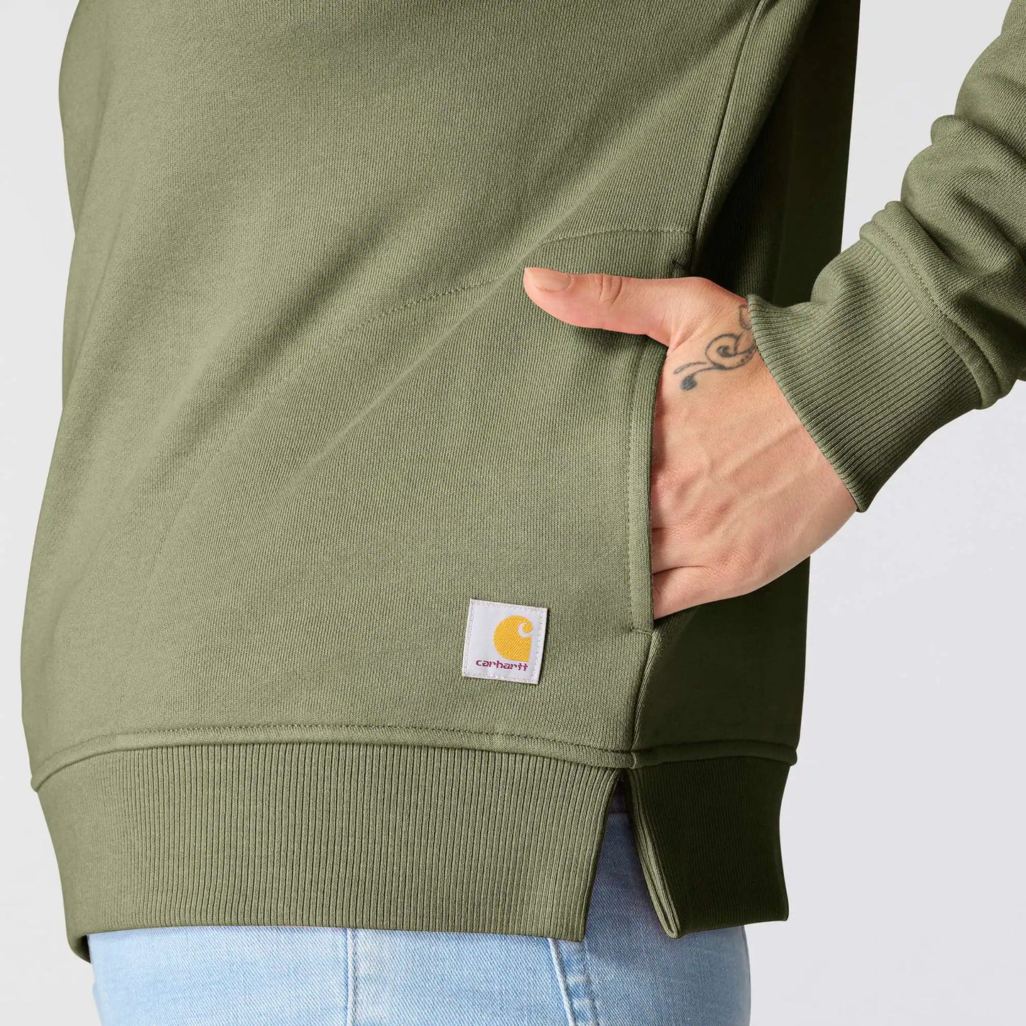 Women's TENCEL™ Fiber Series Half-Zip Sweatshirt