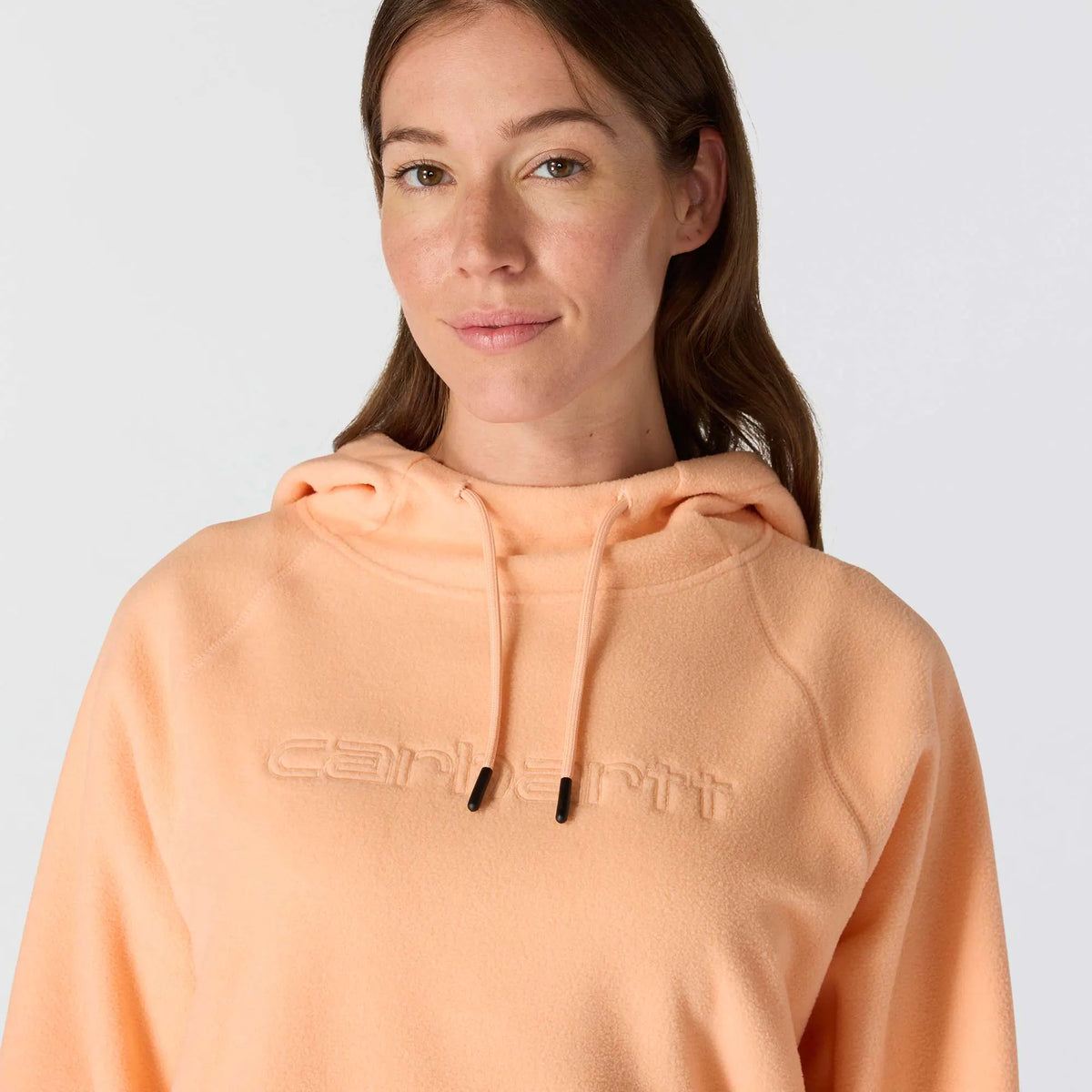 Women's Carhartt Force® Oversized-Fit Fleece Hooded Sweatshirt