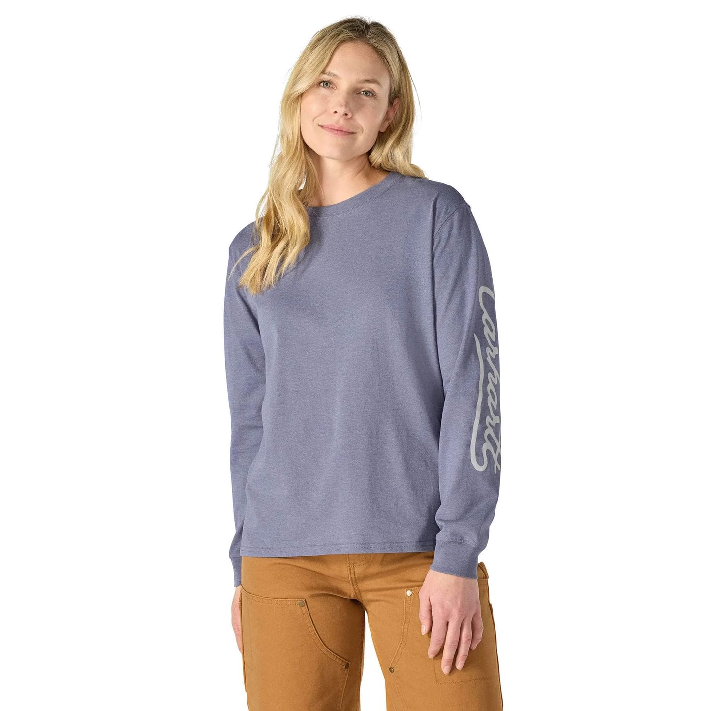 Women's Irvine Loose LS Logo T-Shirt