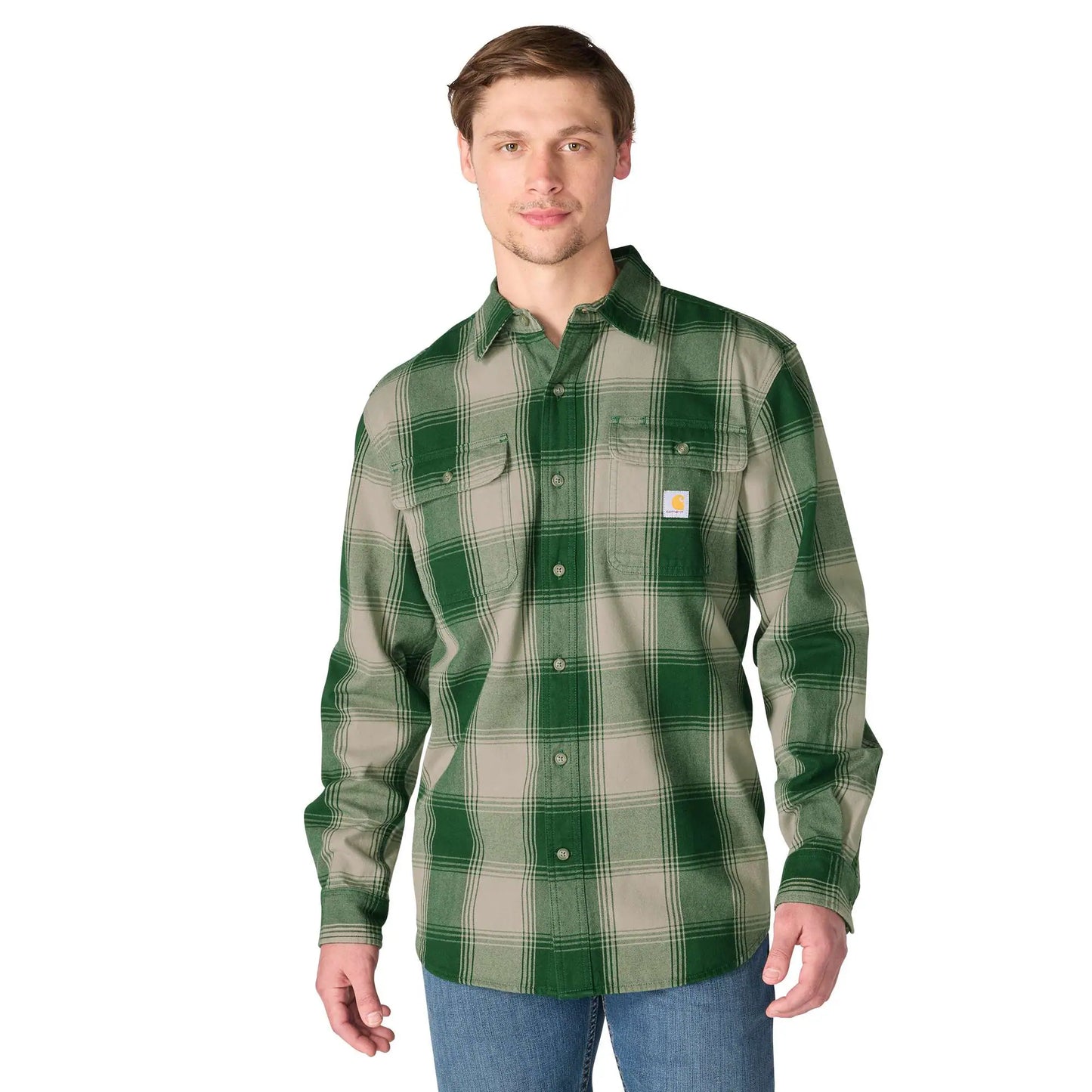 Hubbard Loose LS Plaid Shirt