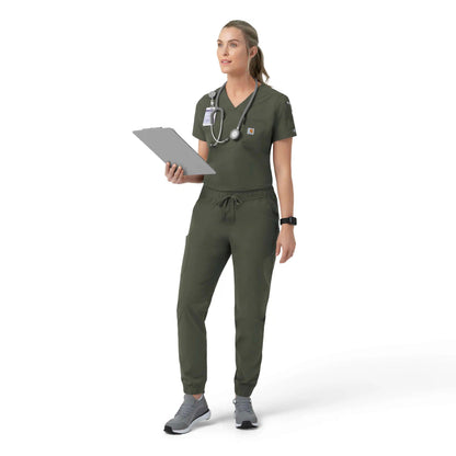 Rugged Flex FLD Women's Ripstop Jogger Scrub Pant