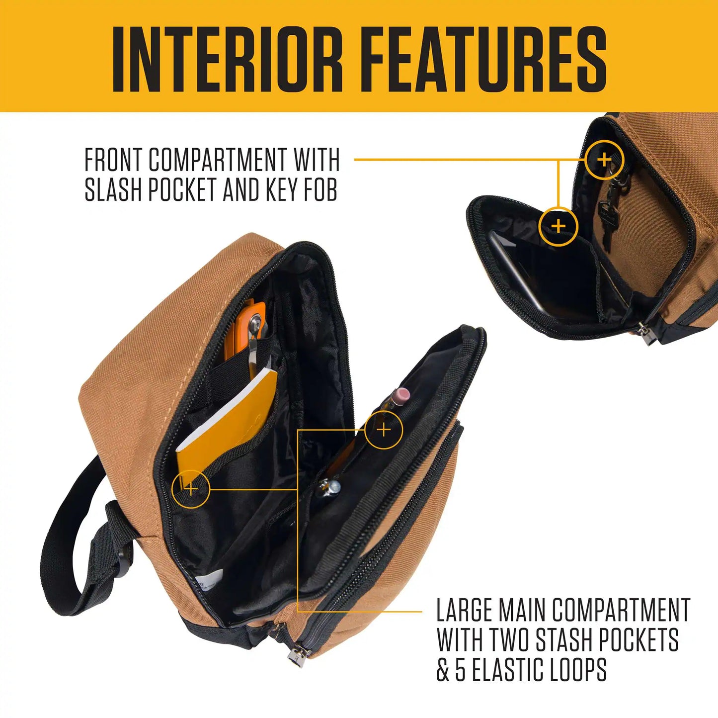 Crossbody Zip Bag