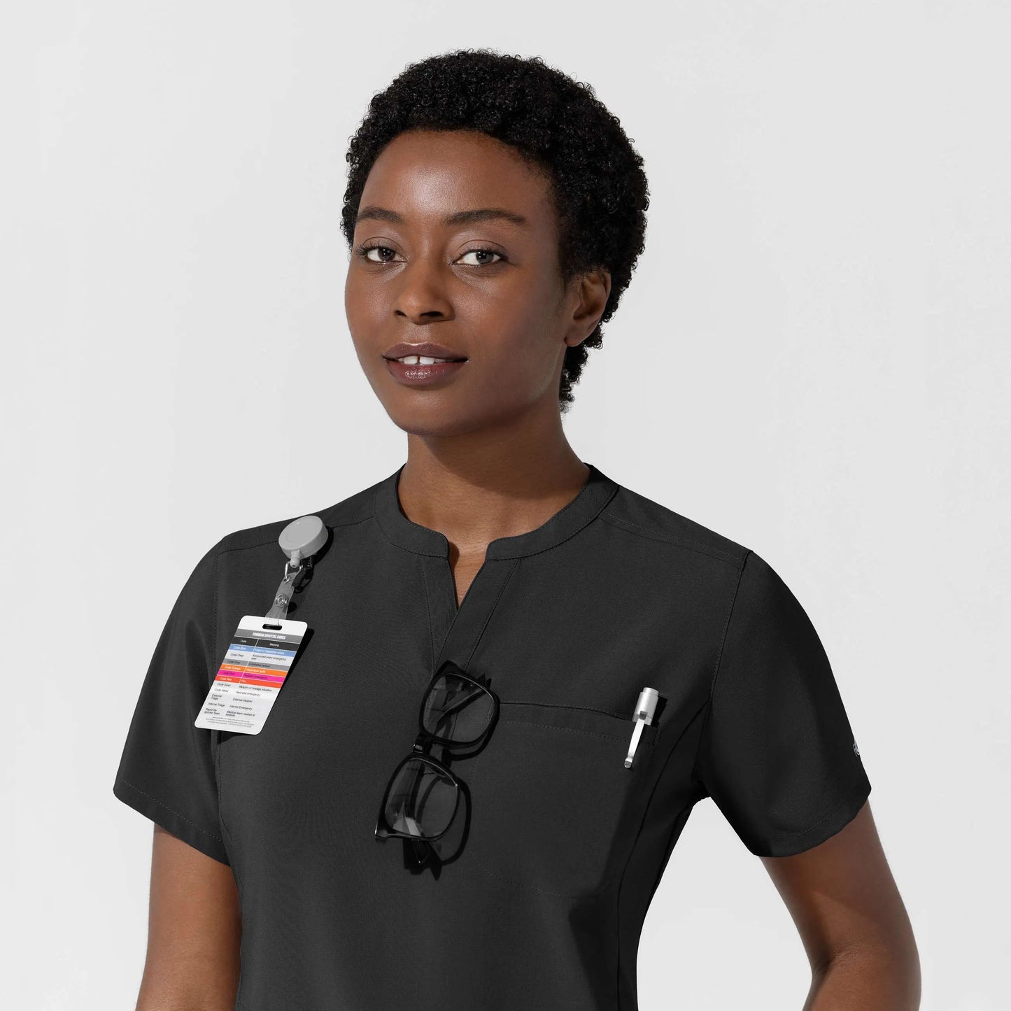 Women's Force Cross-Flex Chest Pocket Scrub Top