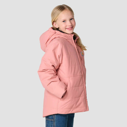 Girls' Long Sleeve Full-Zip Montana Insulated Hooded Jacket (Youth)