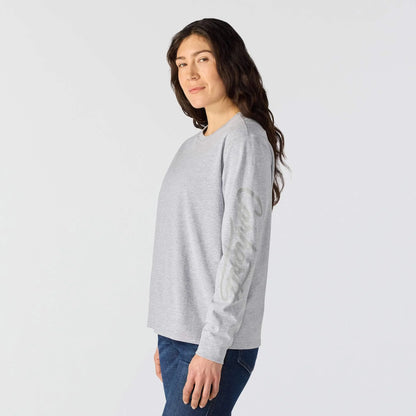 Women's Irvine Loose LS Logo T-Shirt