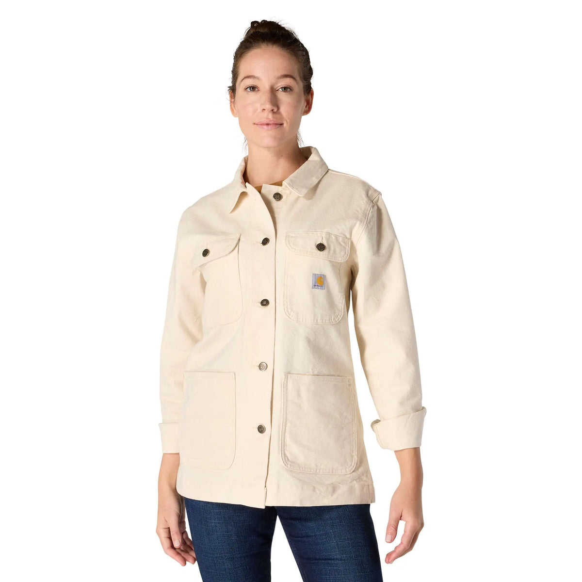 Women's Iconic Stretch Duck Chore Coat