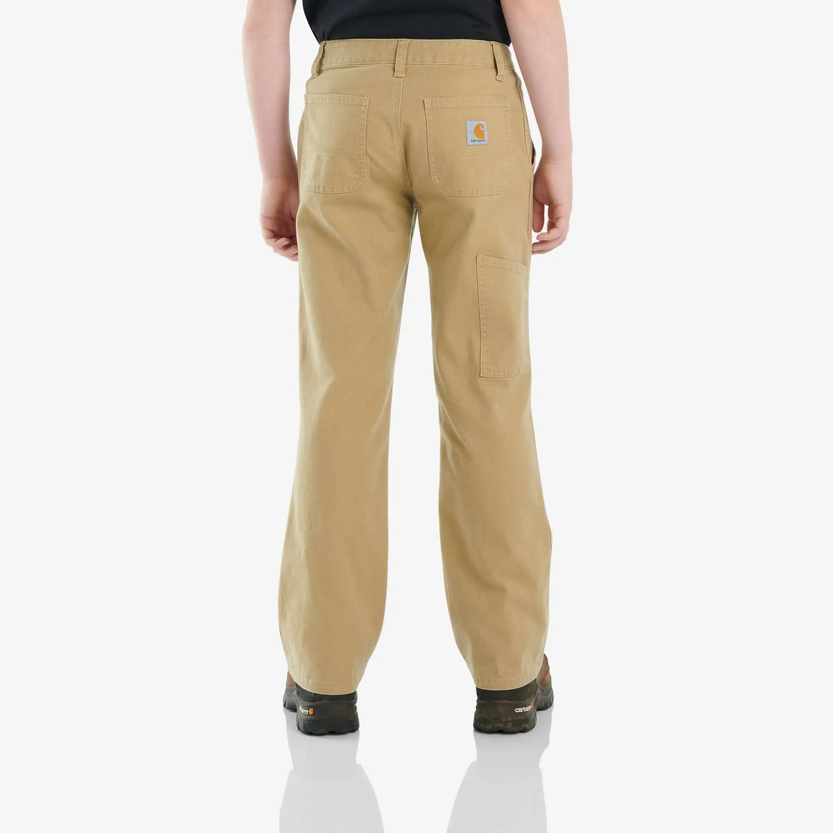 Boys' Rugged Flex® Loose Fit Canvas Utility Boot-Cut Work Pant (Child/Youth)
