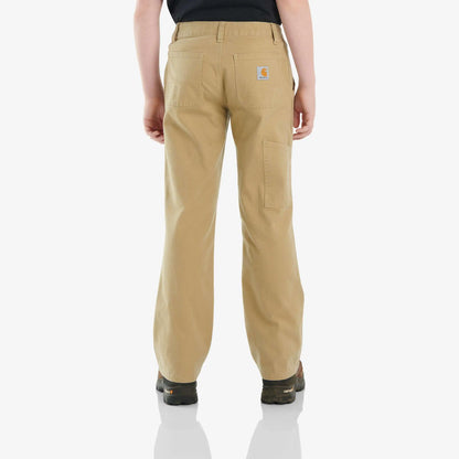 Boys' Rugged Flex® Loose Fit Canvas Utility Boot-Cut Work Pant (Child/Youth)