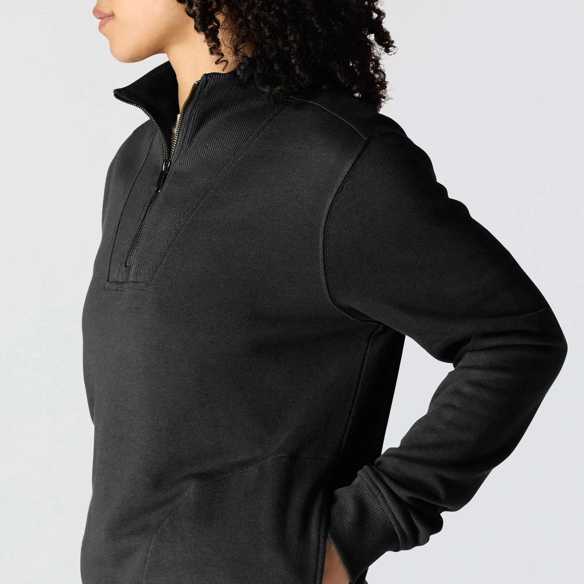 Women's TENCEL™ Fiber Series Half-Zip Sweatshirt