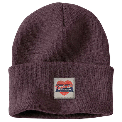 Heart Patch Cap Beanie
