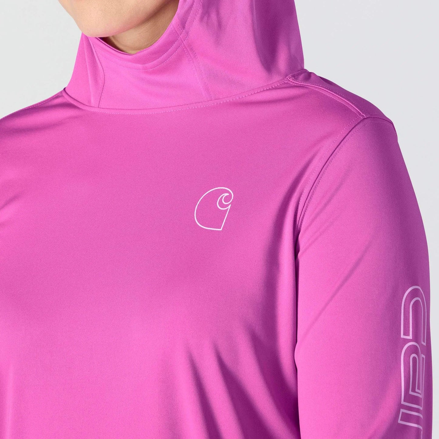 Women's Force Sun Defender™ Relaxed LS Logo Hoodie