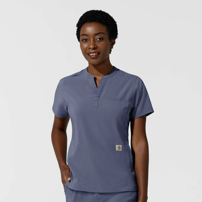 Women's Force Cross-Flex Chest Pocket Scrub Top
