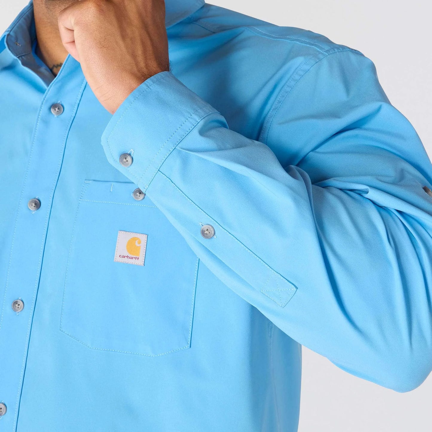 Force Sun Defender™ Woven Relaxed LS Shirt